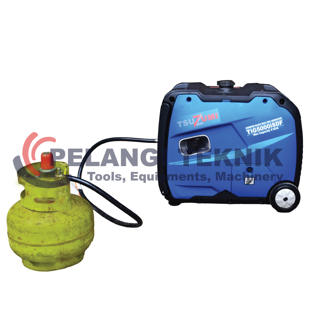 Genset Inverter 4 KW Dual Fuel Tsuzumi TIG5000iSDF - Pelangi Teknik