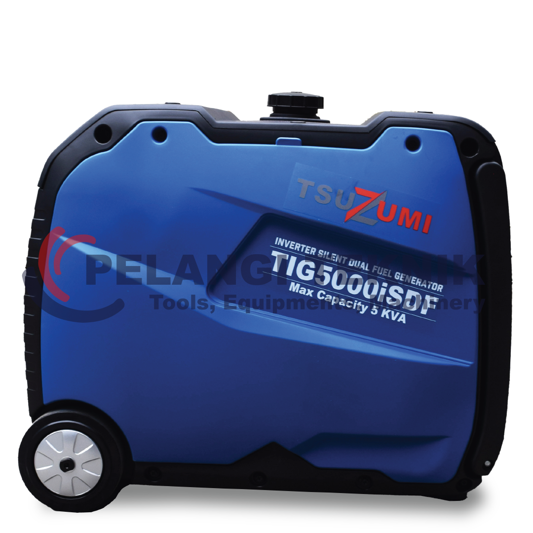 Genset Inverter 4 KW Dual Fuel Tsuzumi TIG5000iSDF - Pelangi Teknik