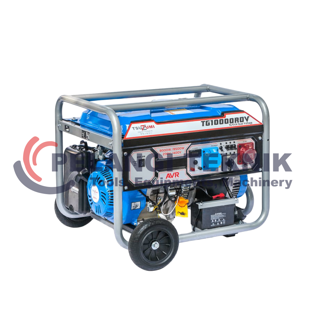 Genset Bensin 10 Kva 3 Phase Tsuzumi TG 10000RDV - Pelangi Teknik