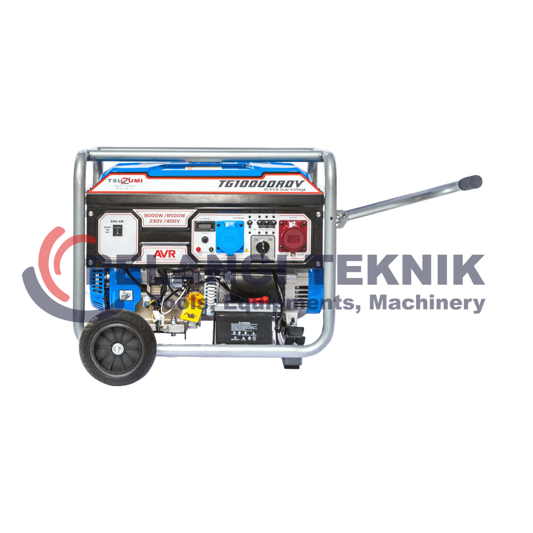 Genset Bensin 10 Kva 3 Phase Tsuzumi TG 10000RDV - Pelangi Teknik